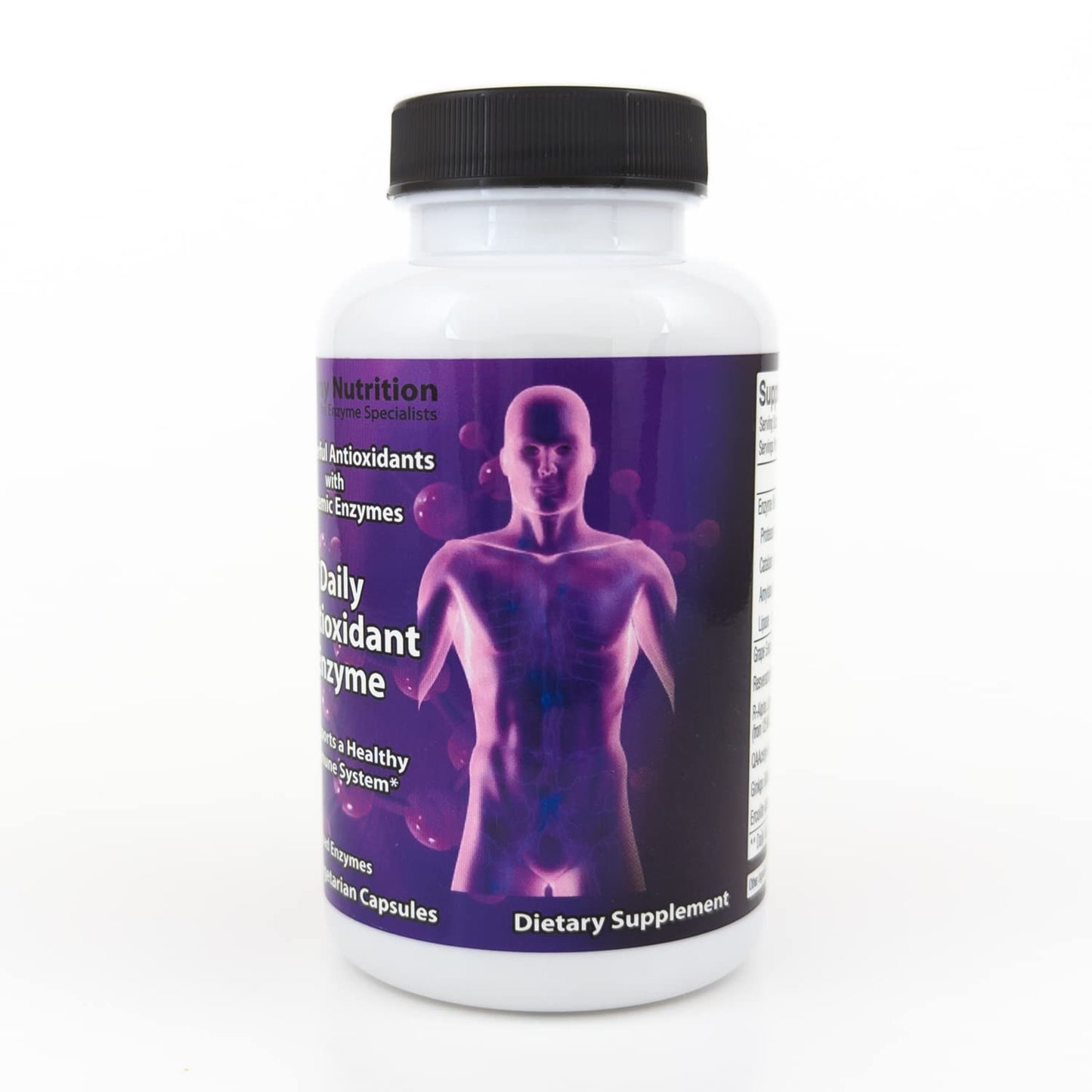 Allegany Nutrition Daily Antioxidant Enzyme Capsules, 120