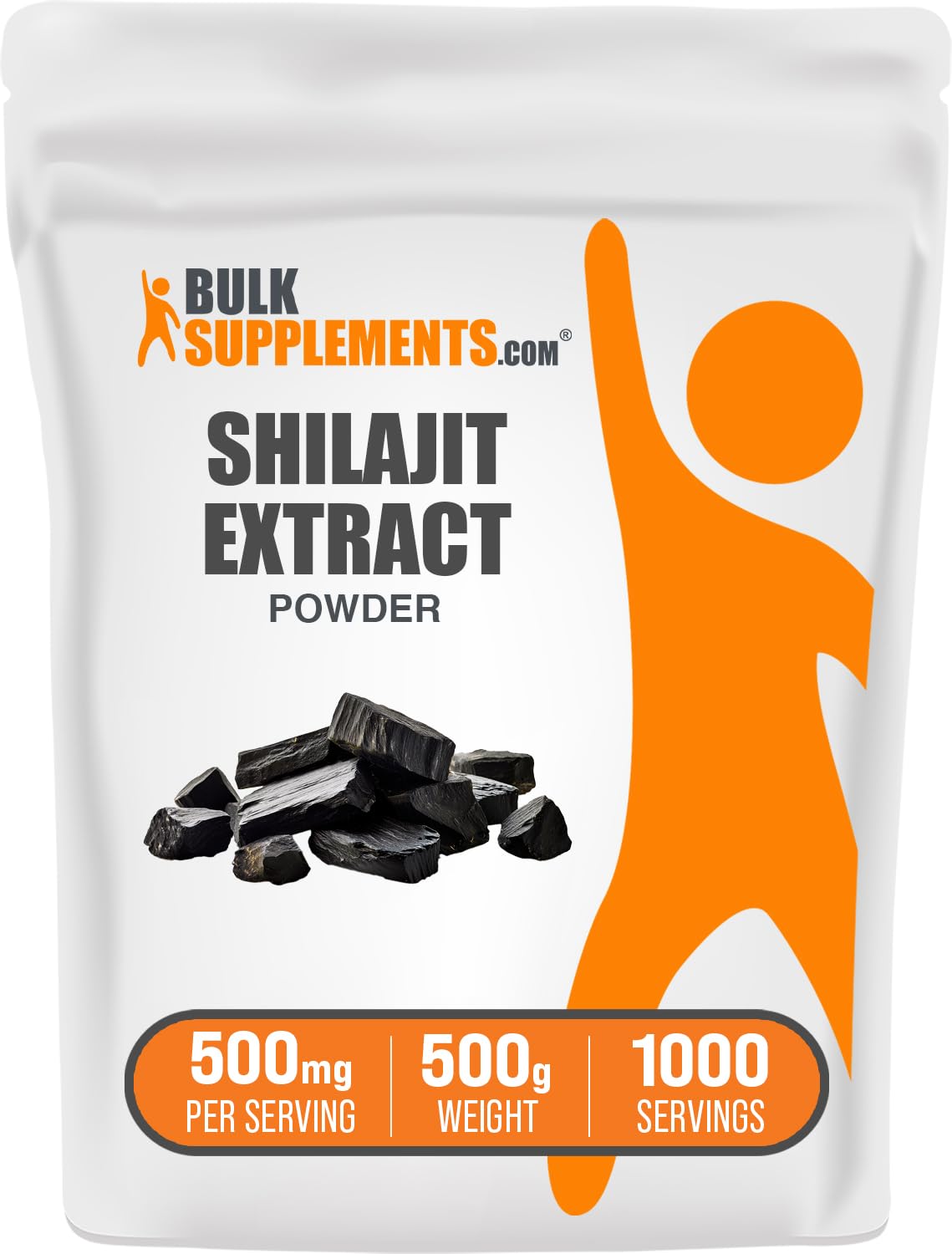 BulkSupplements Shilajit Extract Powder, 17.6 oz