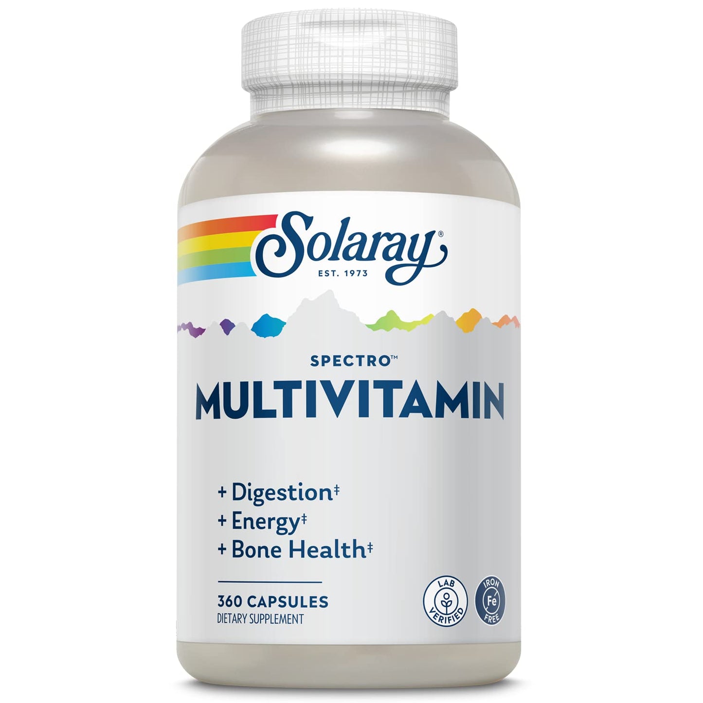 Solaray Spectro Multivitamin 360 Capsules