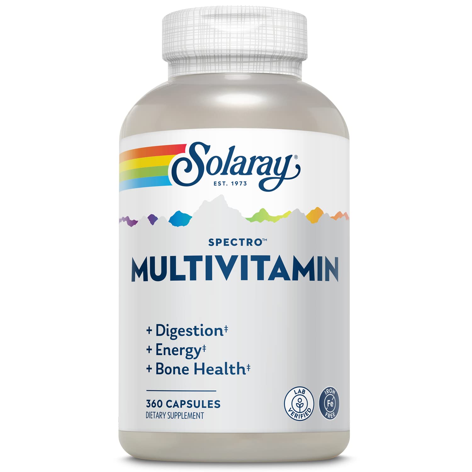 Solaray Spectro Multivitamin 360 Capsules
