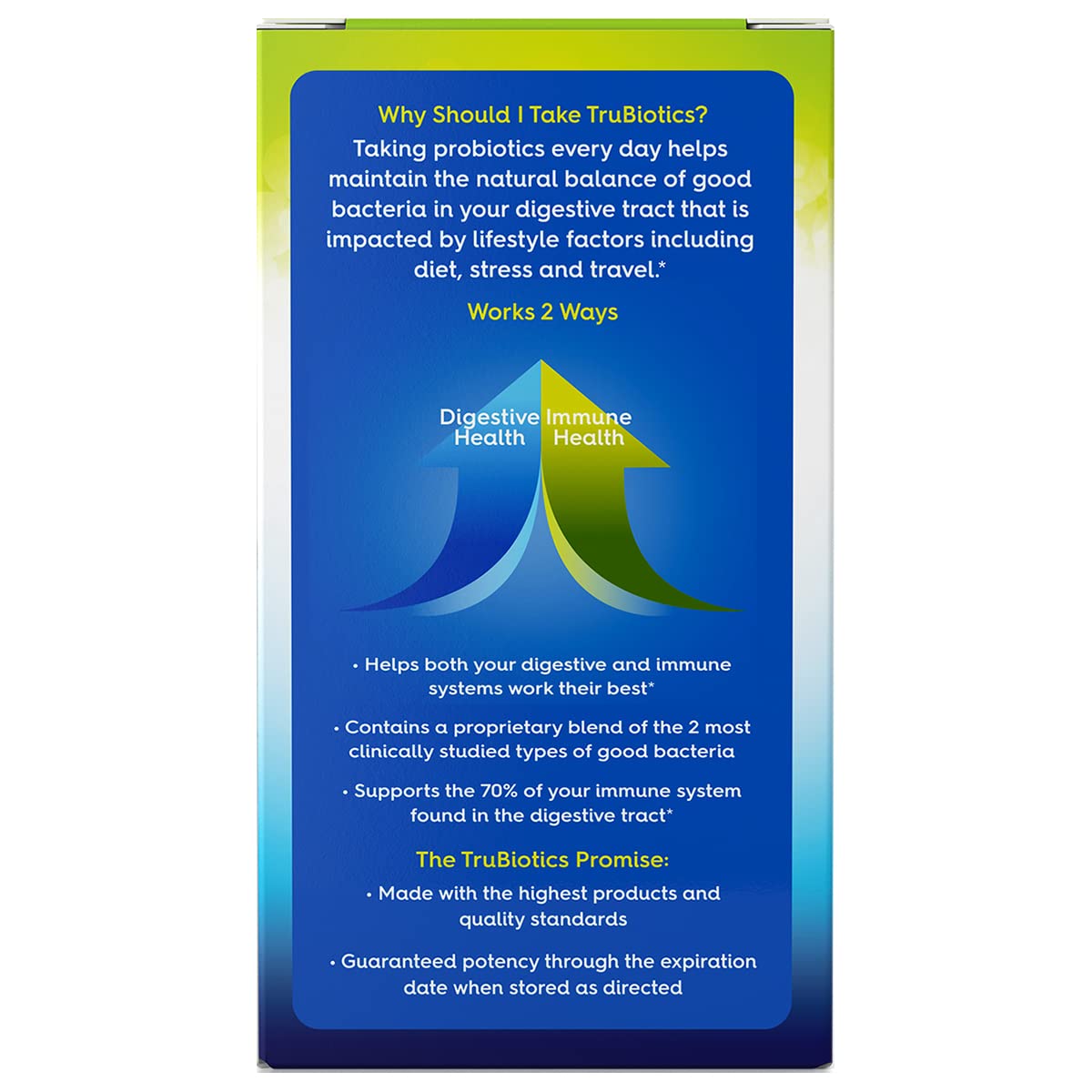 TruBiotics Daily Probiotic Capsules 30