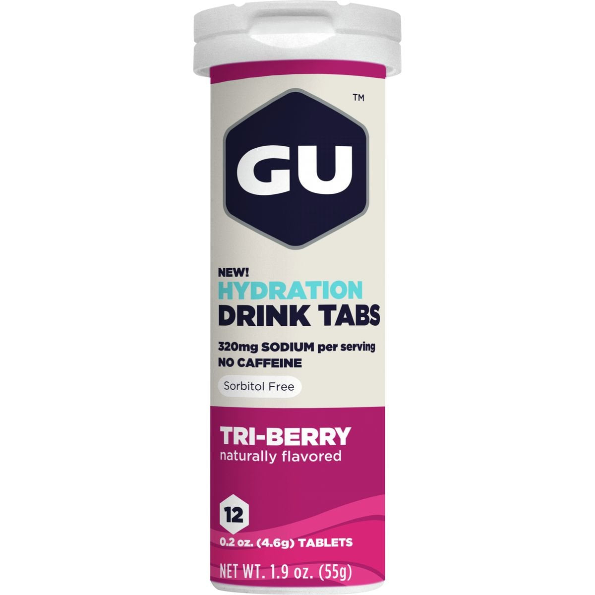 PS Medical GU Hydration Drink Tabs Tri-Berry Tablets, 8 Count