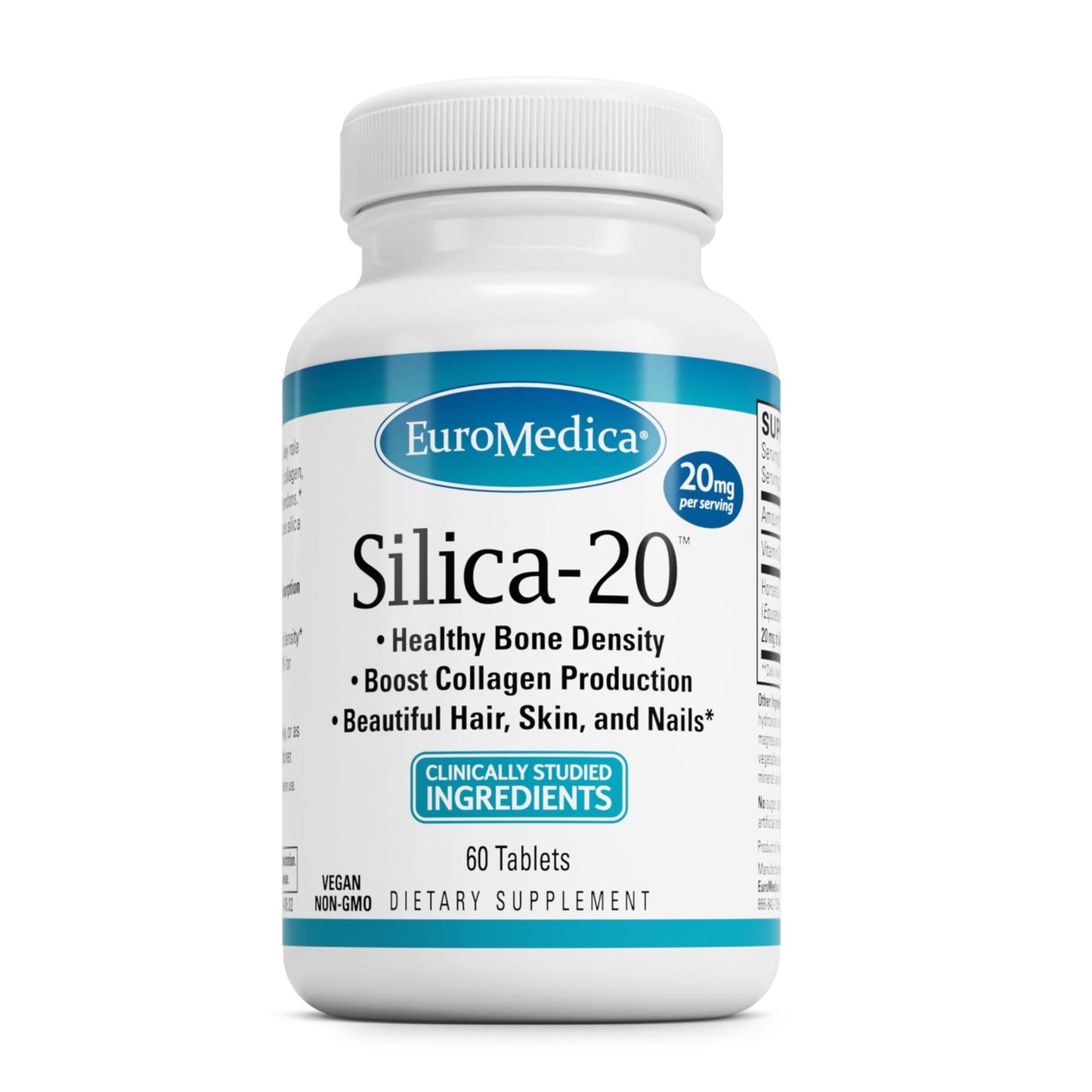EuroMedica Silica-20 60 Tablets