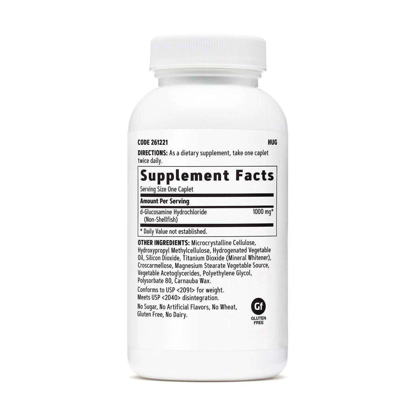 GNC Glucosamine 1000mg Supplement Caplets 90 Count