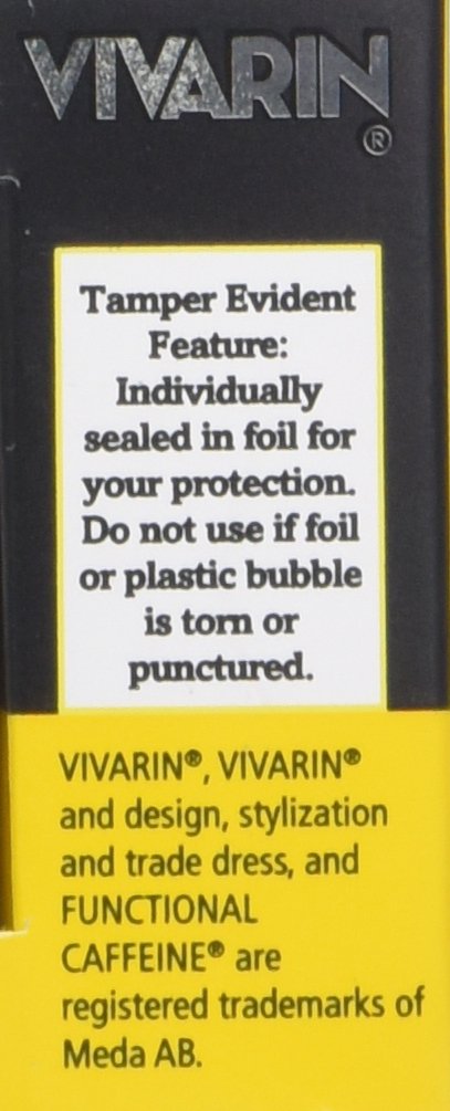 Vivarin Caffeine Tablets 200mg, 48 Tablets
