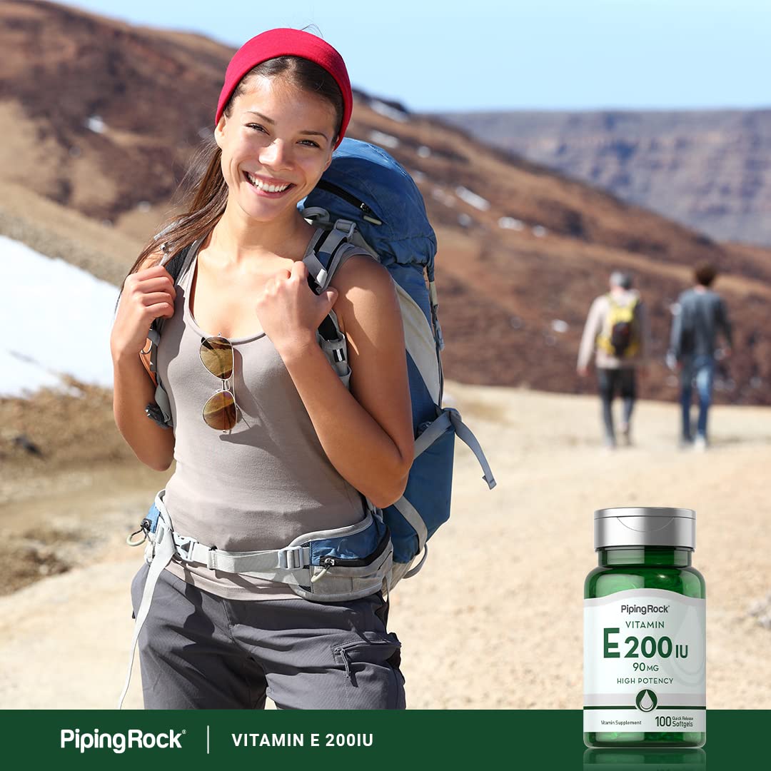 Piping Rock Vitamin E Softgel 100 Count