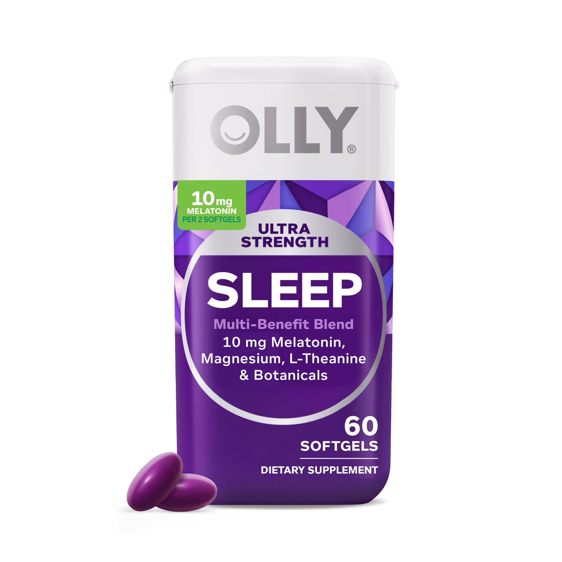 OLLY Ultra Strength Sleep Softgels, 60 Count