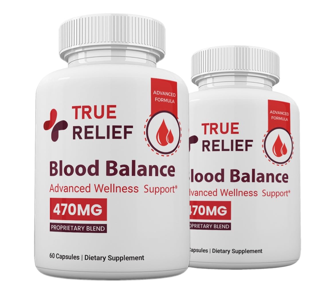 Zonata True Relief Blood Balance Premium Formula Capsules, 120 Capsules