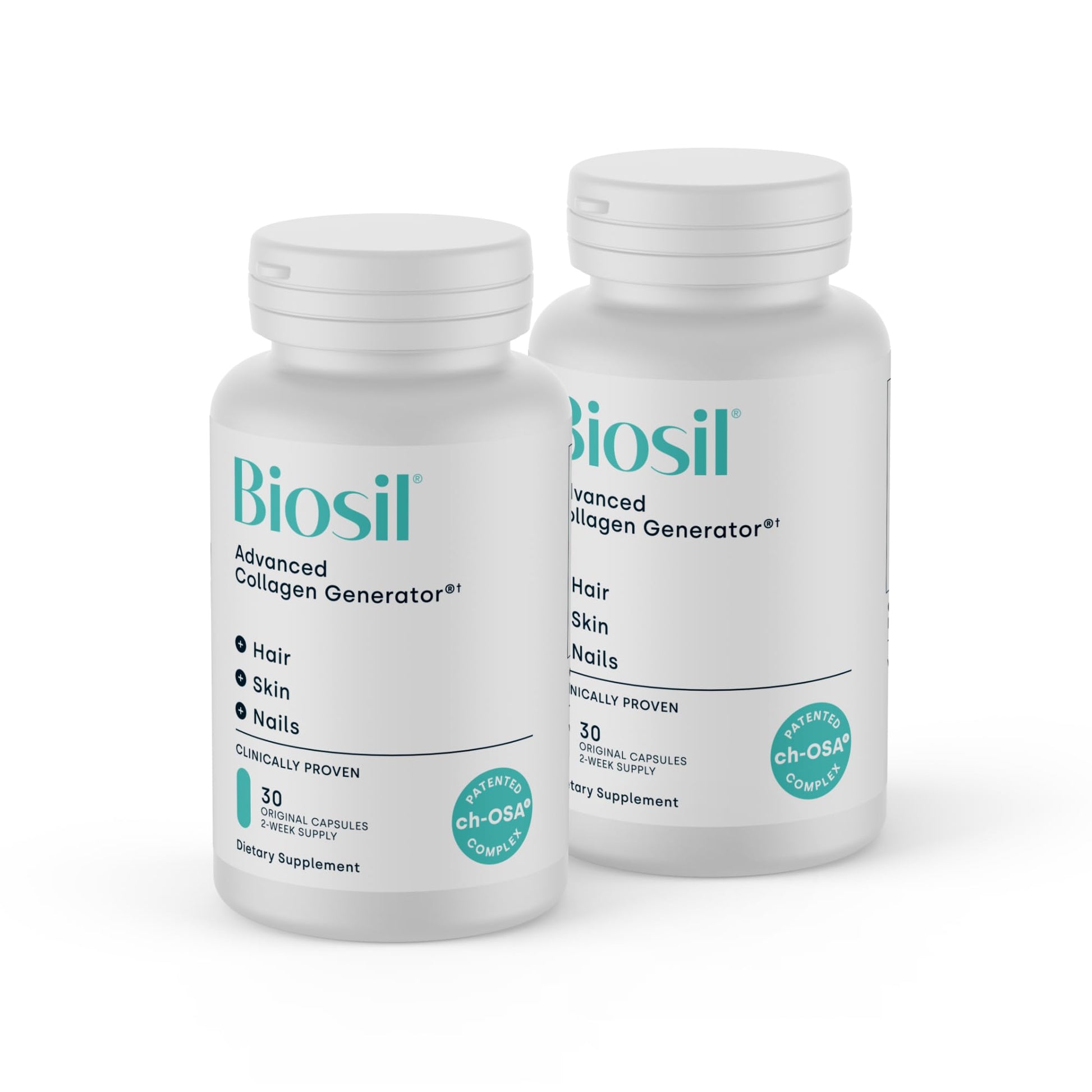 Biosil Collagen Booster Supplement Capsules, 60 Capsules