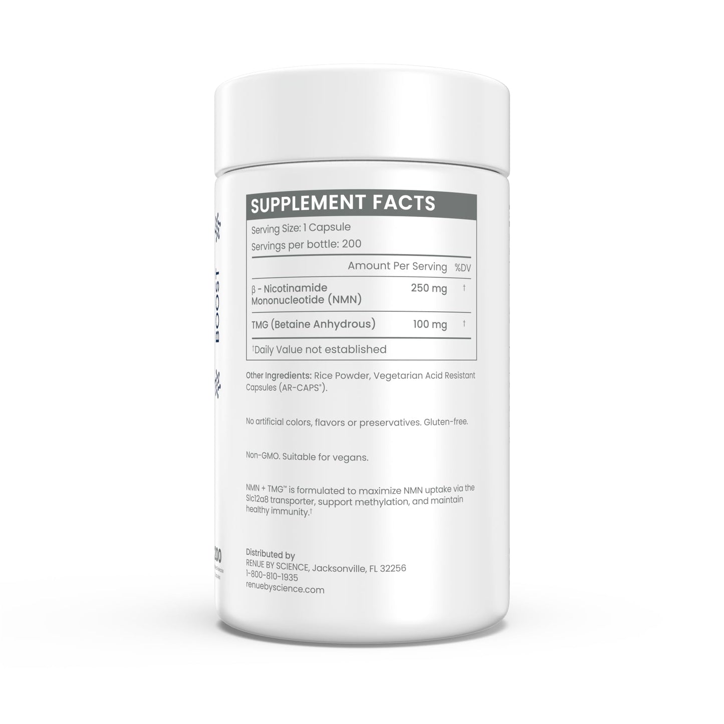 Renue By Science NMN Supplement Capsule, 200 Count
