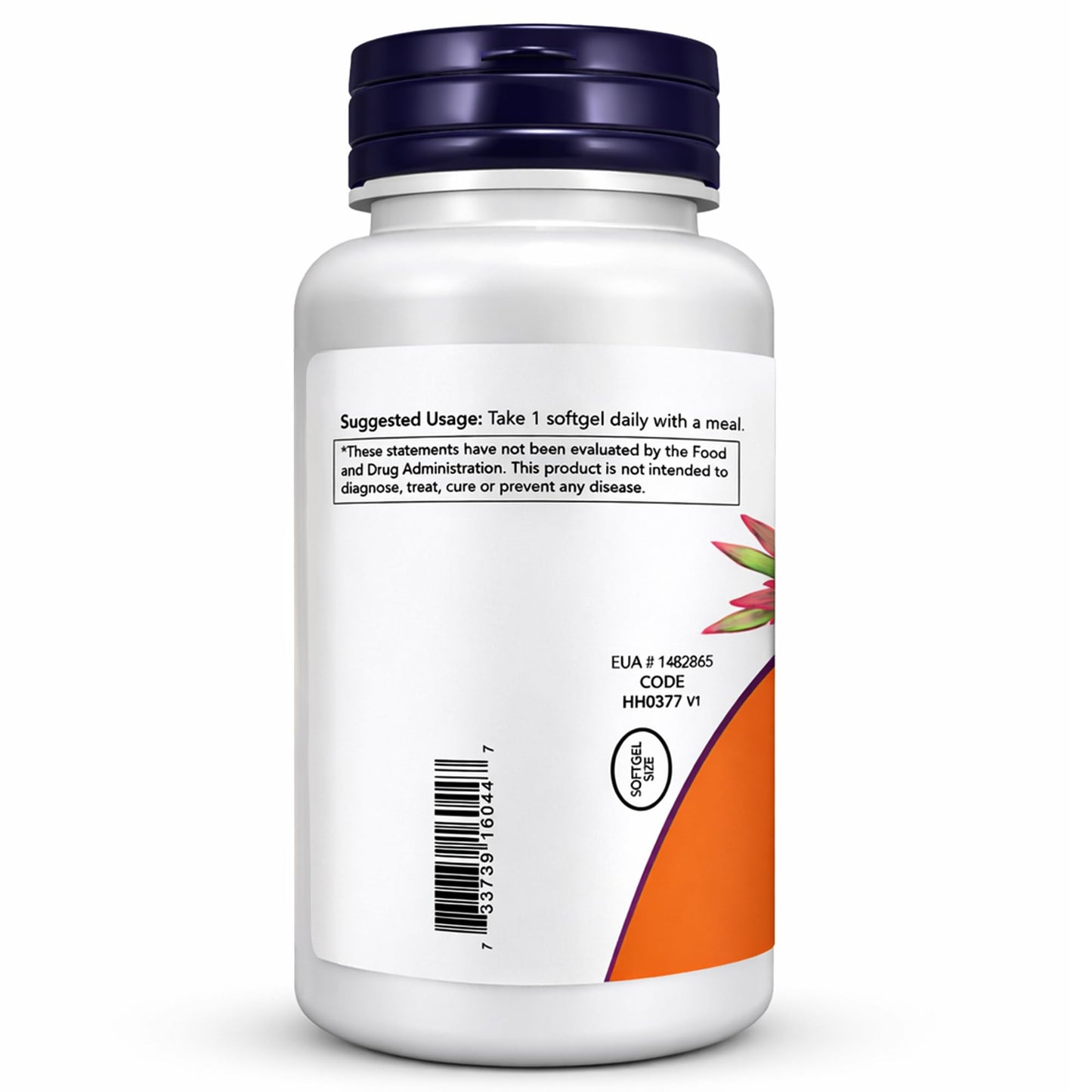 NOW Foods Vitamin D3 2000 IU High Potency, Structural Support 360 Softgels