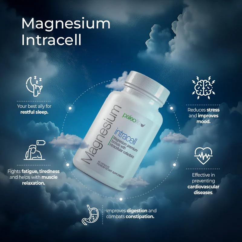 Paleolf Magnesium Intracell 500 mg Capsule 120 Capsules