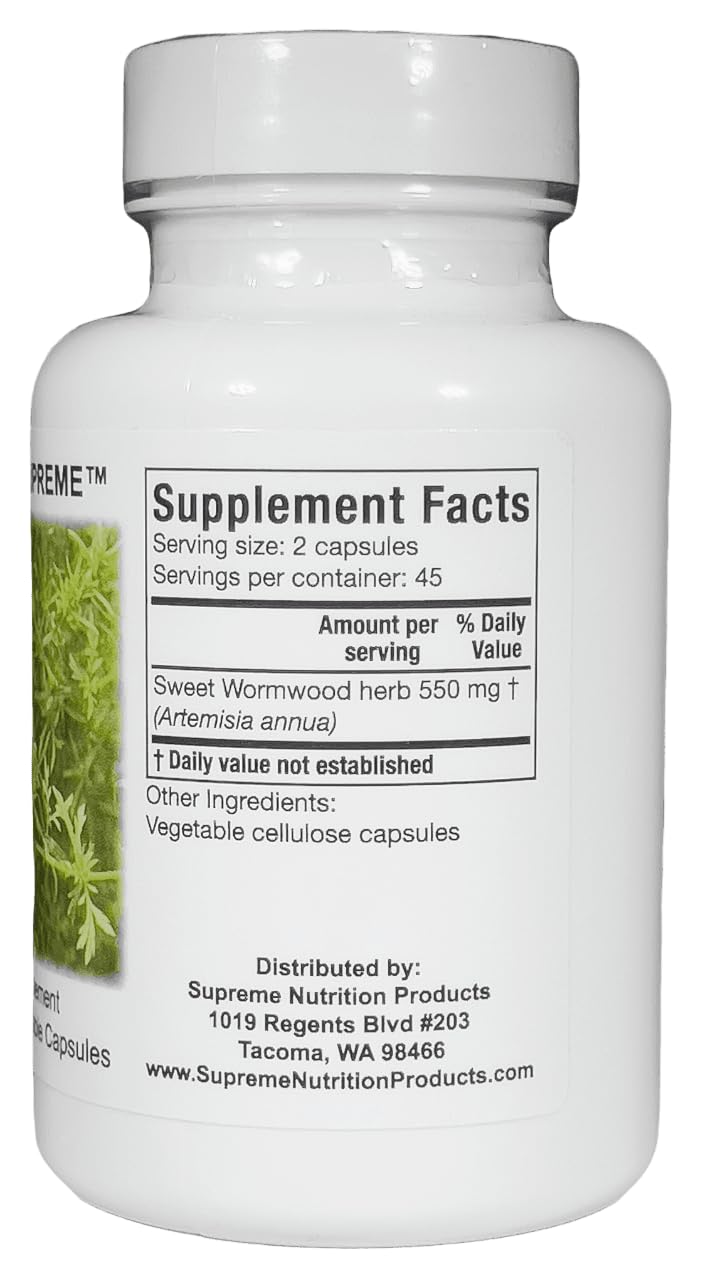 Supreme Nutrition Products Artemisia Supreme 180 Capsules
