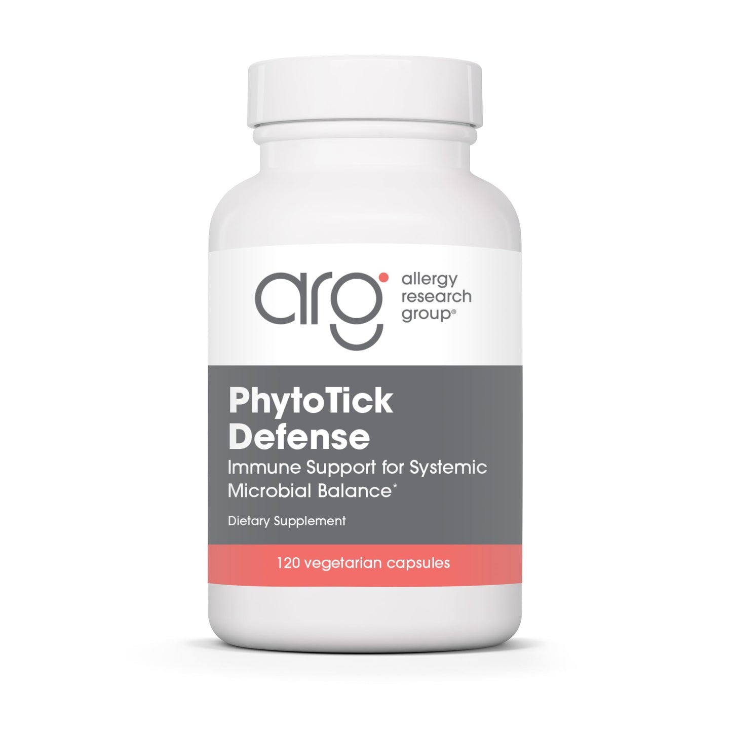 Allergy Research Group Phyto Tick Defense Mushroom Complex Capsules, 120 Count