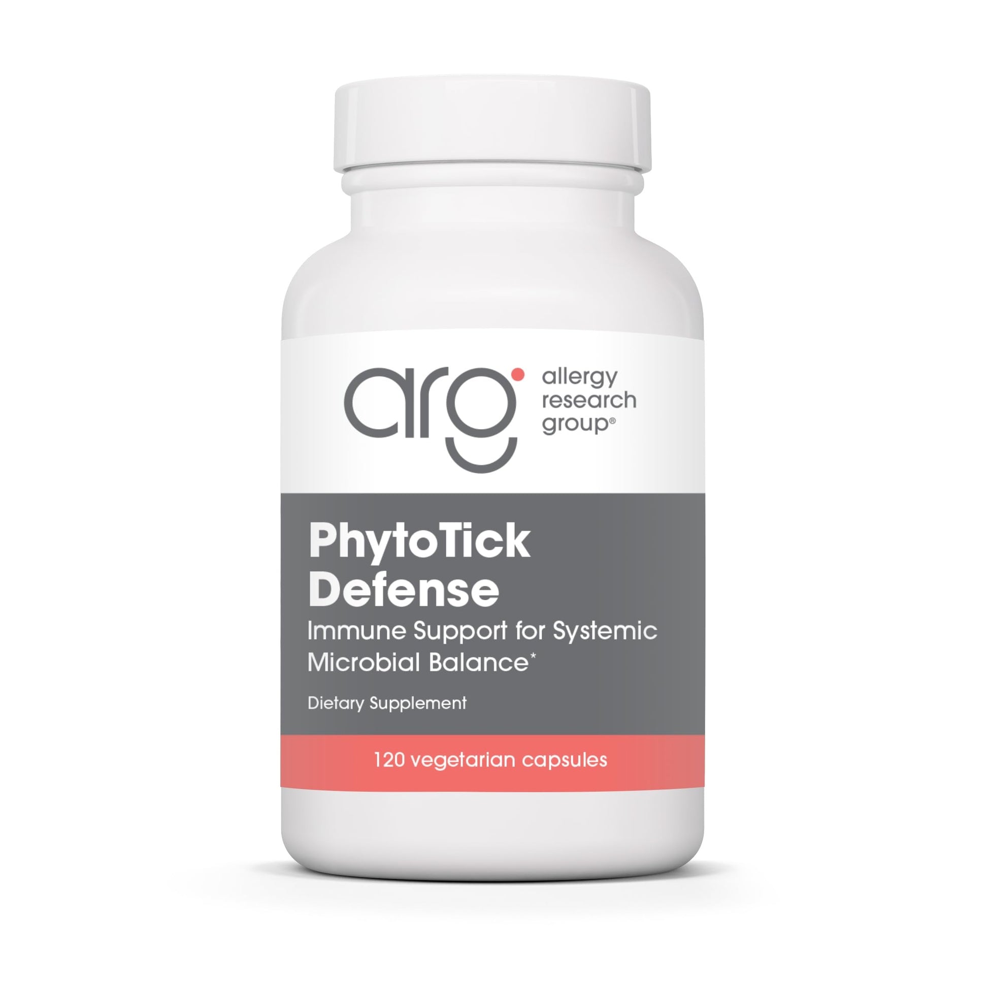 Allergy Research Group Phyto Tick Defense Mushroom Complex Capsules, 120 Count