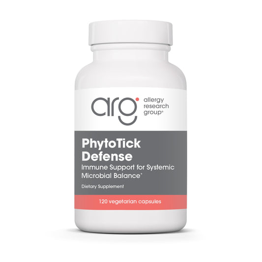 Allergy Research Group Phyto Tick Defense Mushroom Complex Capsules, 120 Count