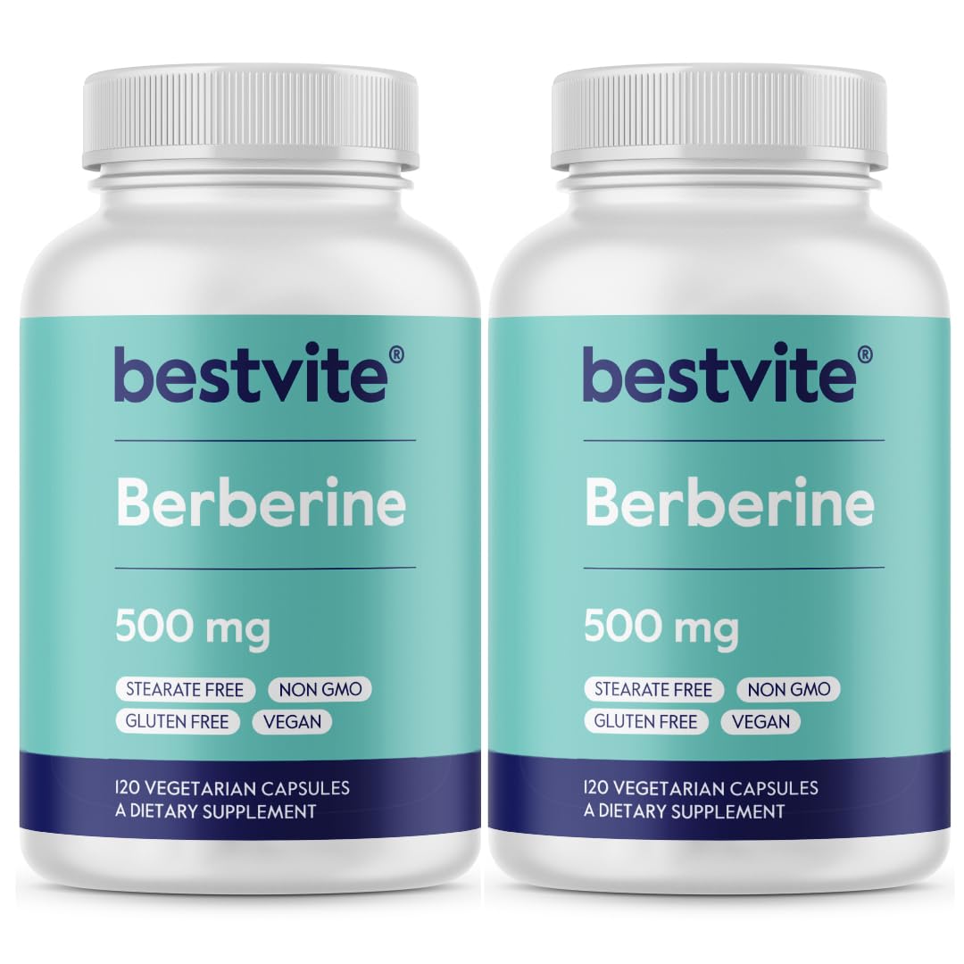 BESTVITE Berberine 500mg Capsule 240 Capsules