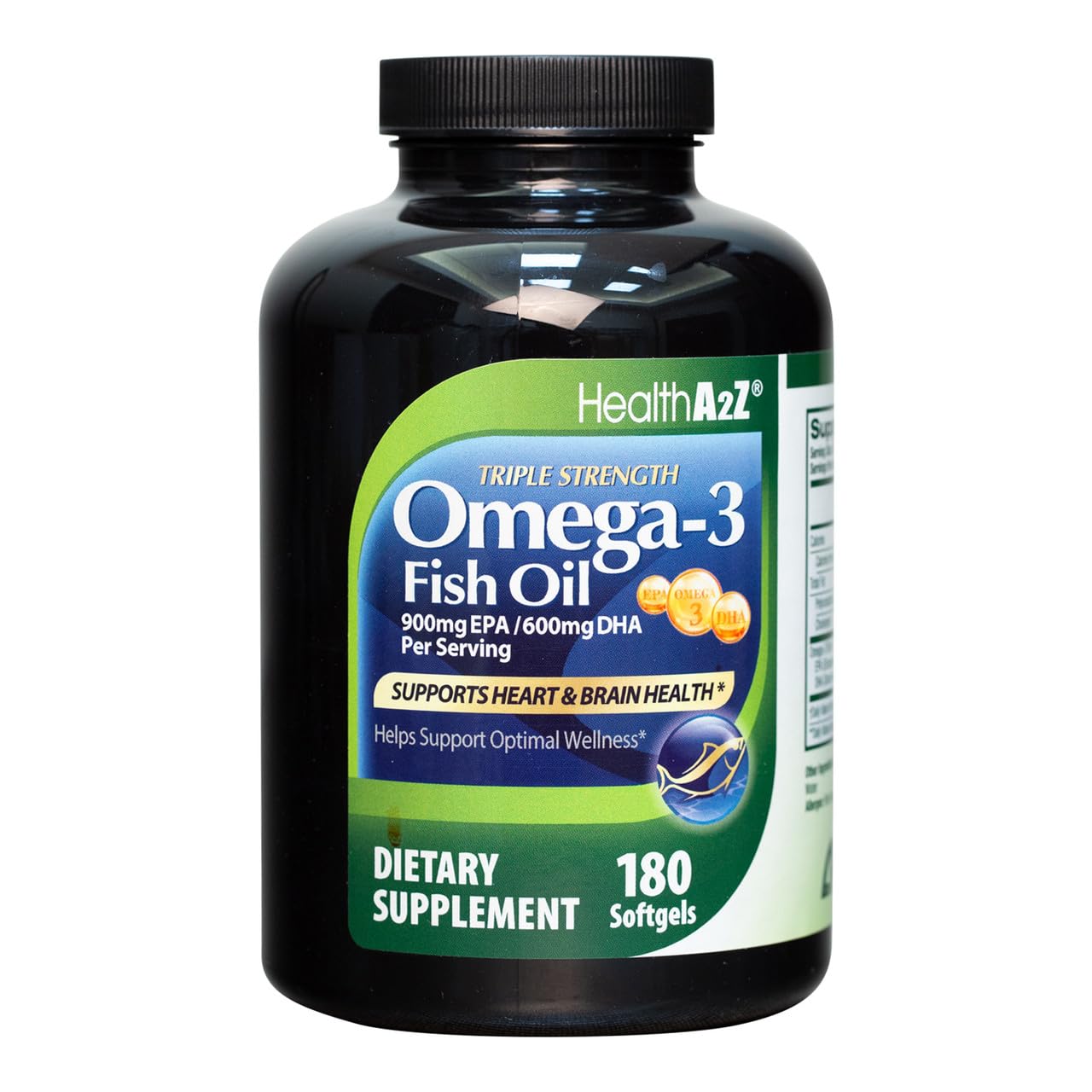 NutraA2Z Omega 3 Fish Oil high protency Gummy, 60 Gummies