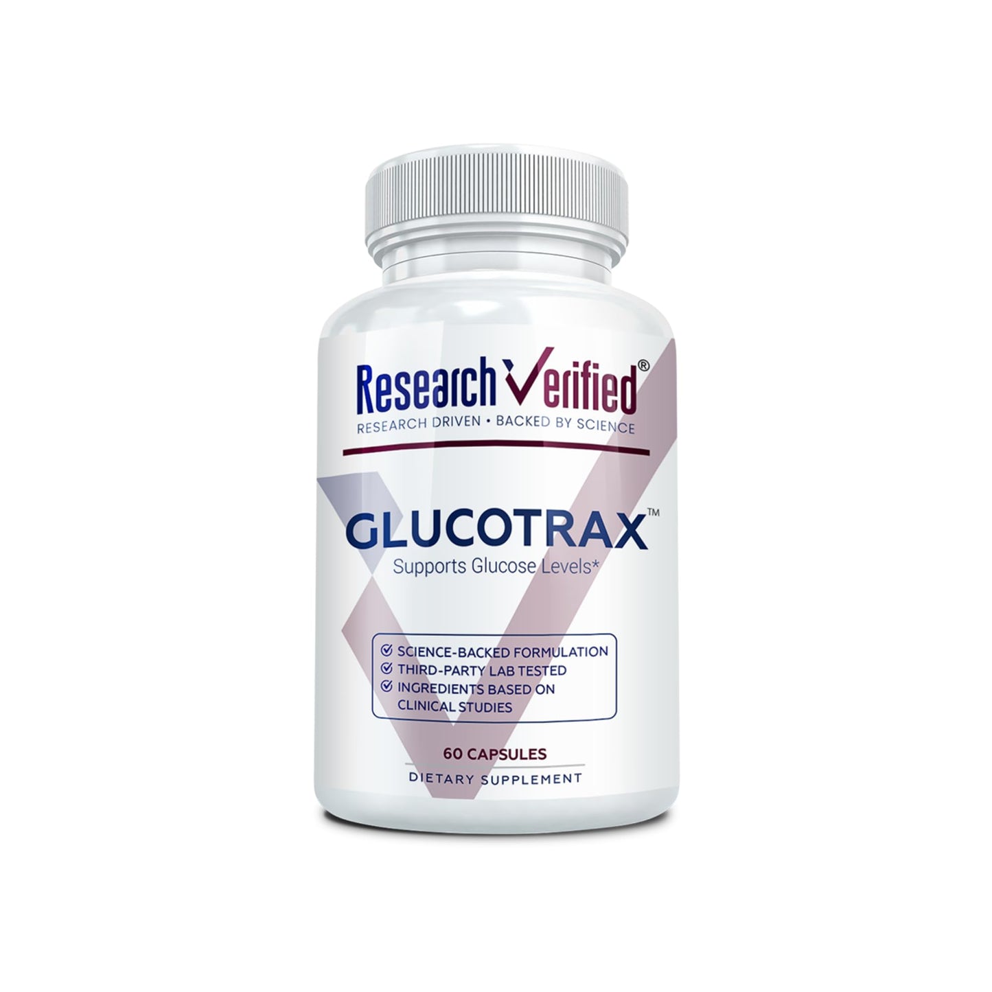 Research Verified Glucotrax 60 Capsules