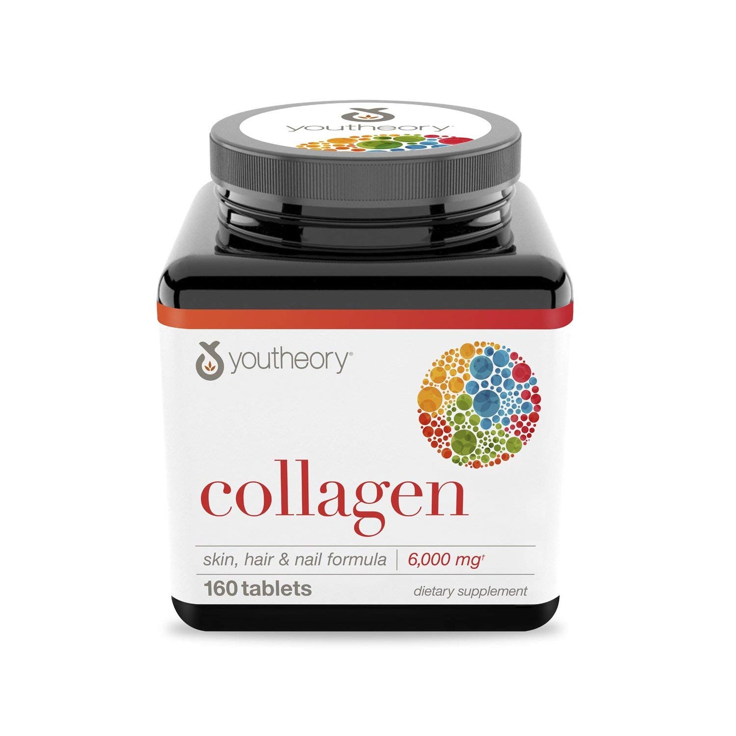 Youtheory Collagen Advanced Formula 1 2 & 3 Tablets, 2-Pack