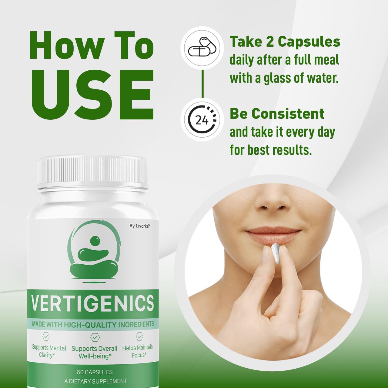 LIVORKA Vertigenics Capsules 60 Count