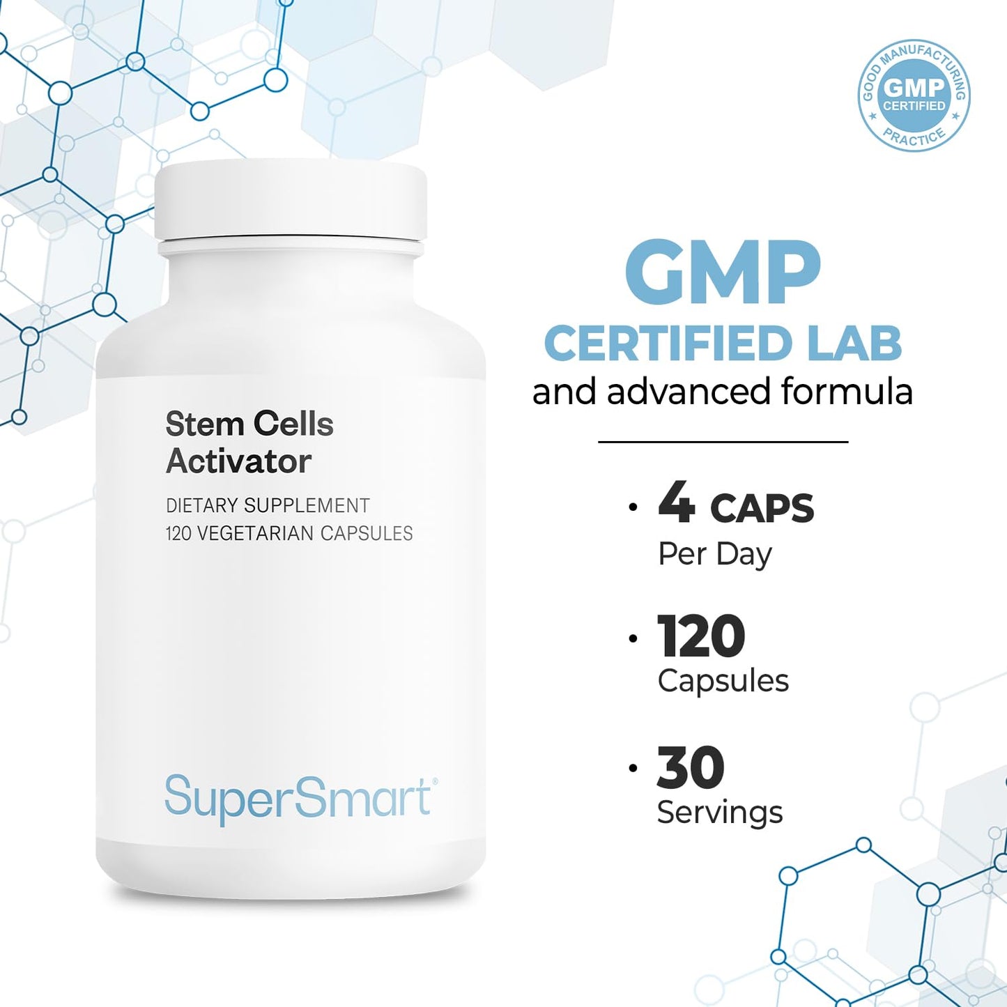 Supersmart Stem Cells Activator (Advanced Formula) Capsule 120