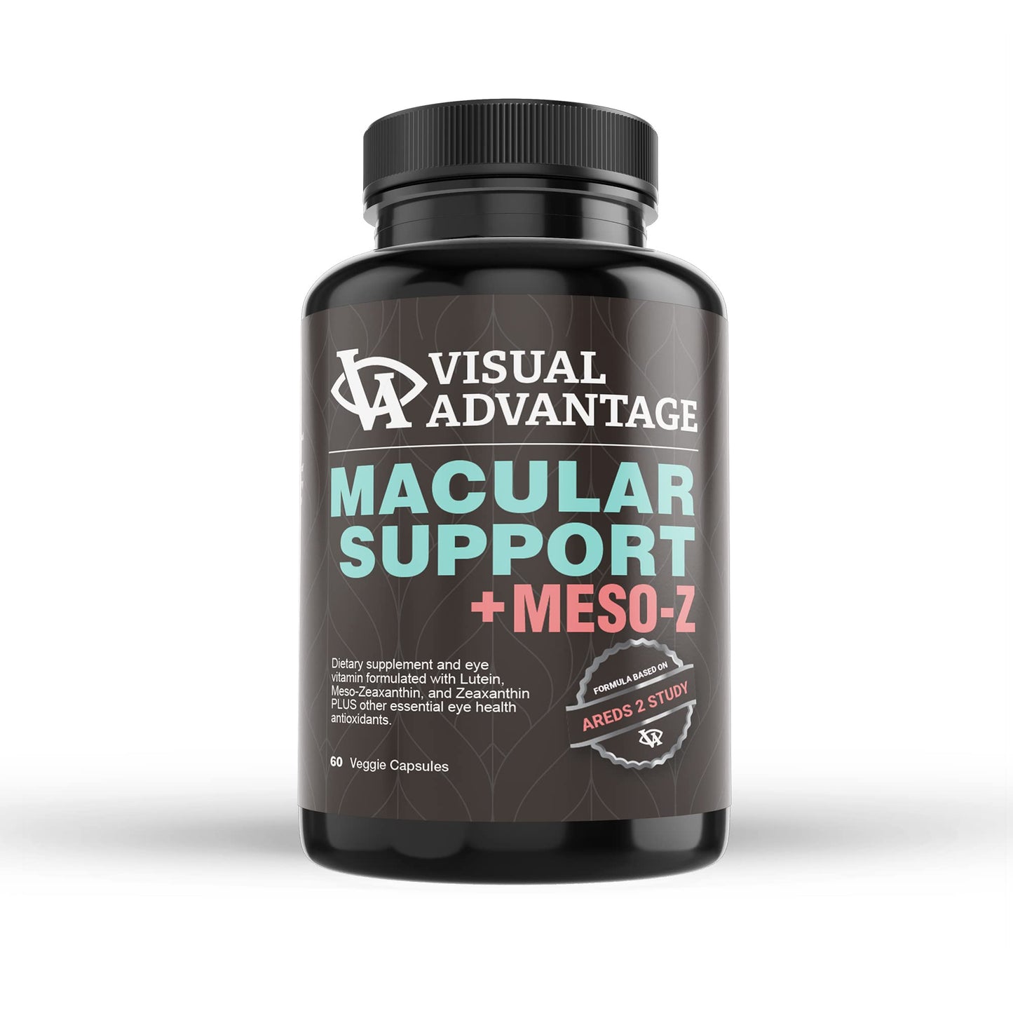 Visual Advantage Macular Support + Meso-Z Blue Light Eye Vitamin with Triple Antioxidants for Advanced Protection Against Digital Screens Capsule, 60 Count