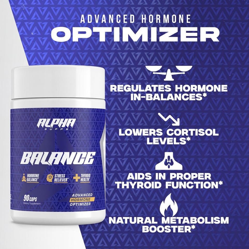 Alpha Supps Alpha Balance Capsules, 90 Count