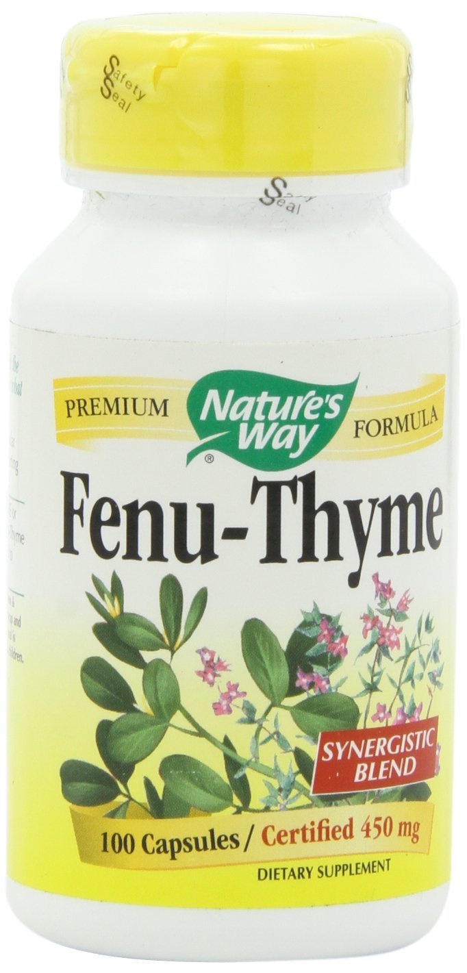 Nature's Way Fenu Thyme Capsules 100 Count