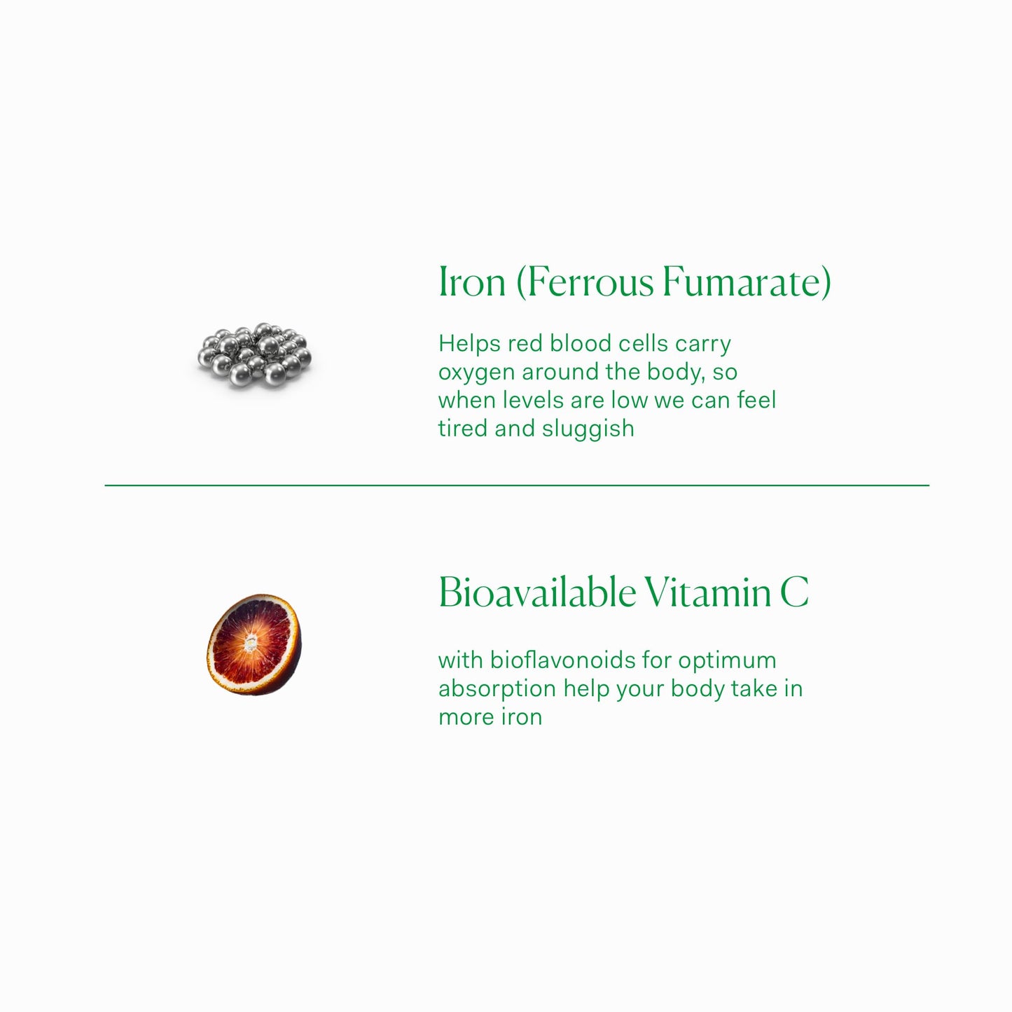 The Nue Co Iron Supplement Capsule 30 Capsules
