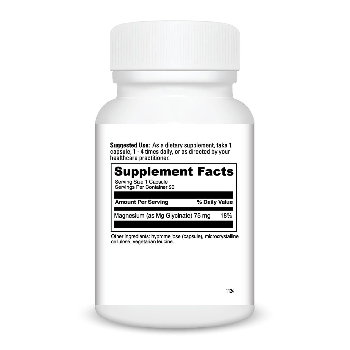 DAVINCI Magnesium Glycinate Capsules 90 Count