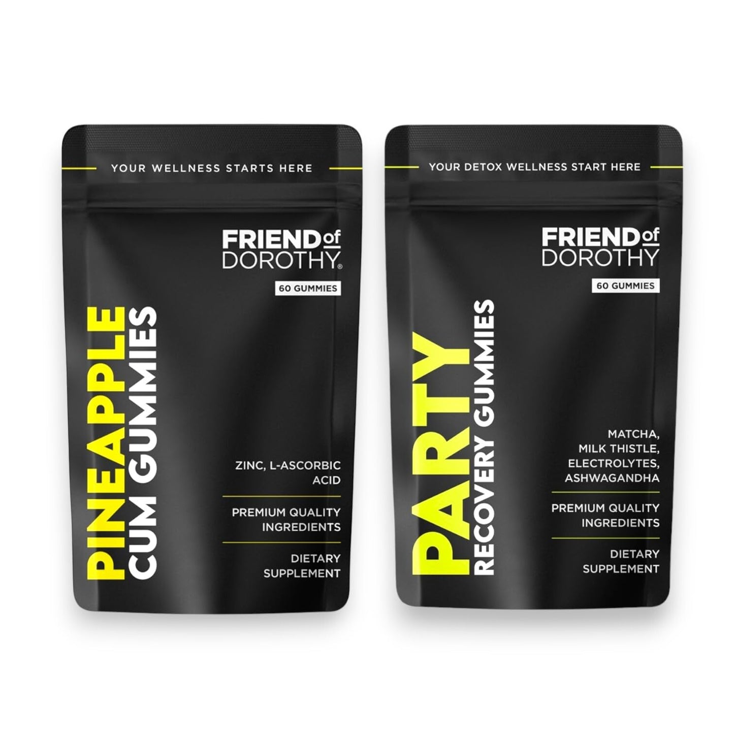 FRIEND OF DOROTHY Volume & Recovery Bundle Gummies 120 Gummies