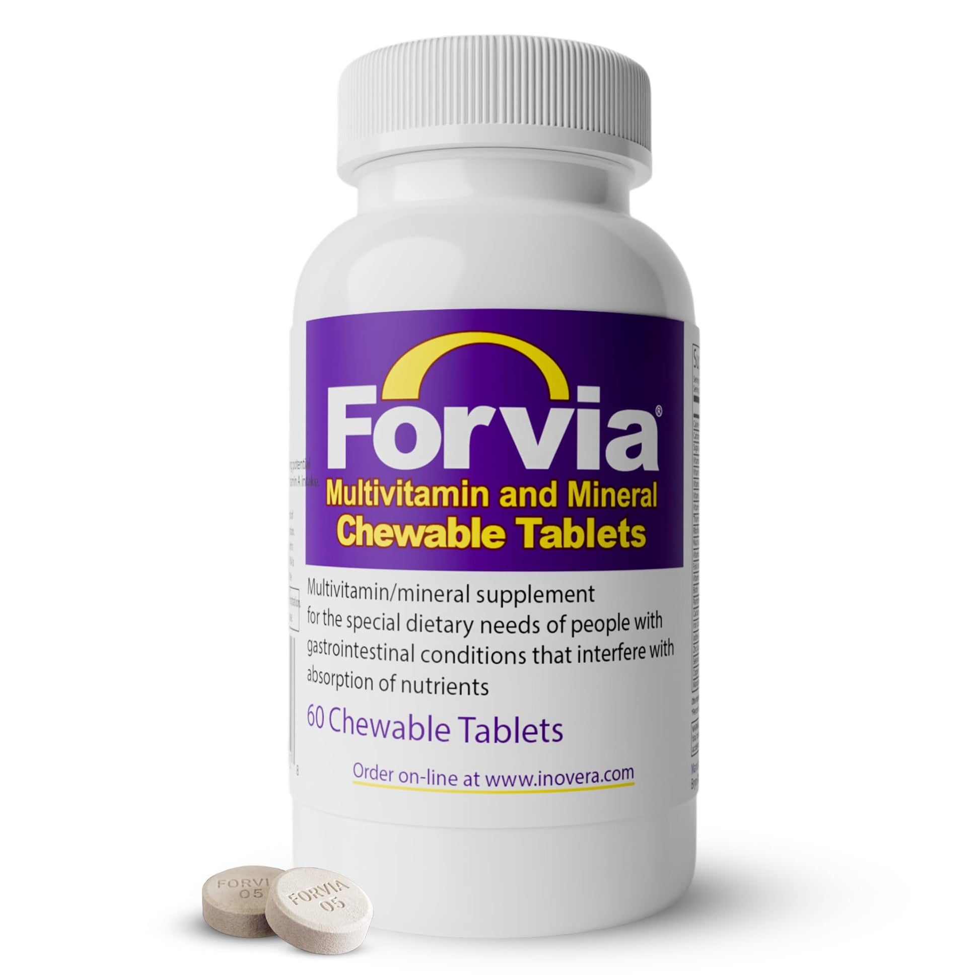 Forvia Multivitamin for IBD Chewable 60 Count