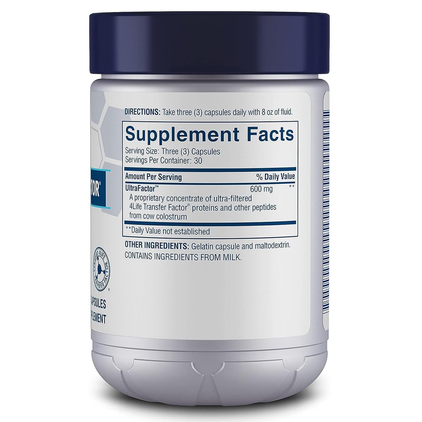 4Life Transfer Factor Classic with Cow Colostrum, 90 Capsules