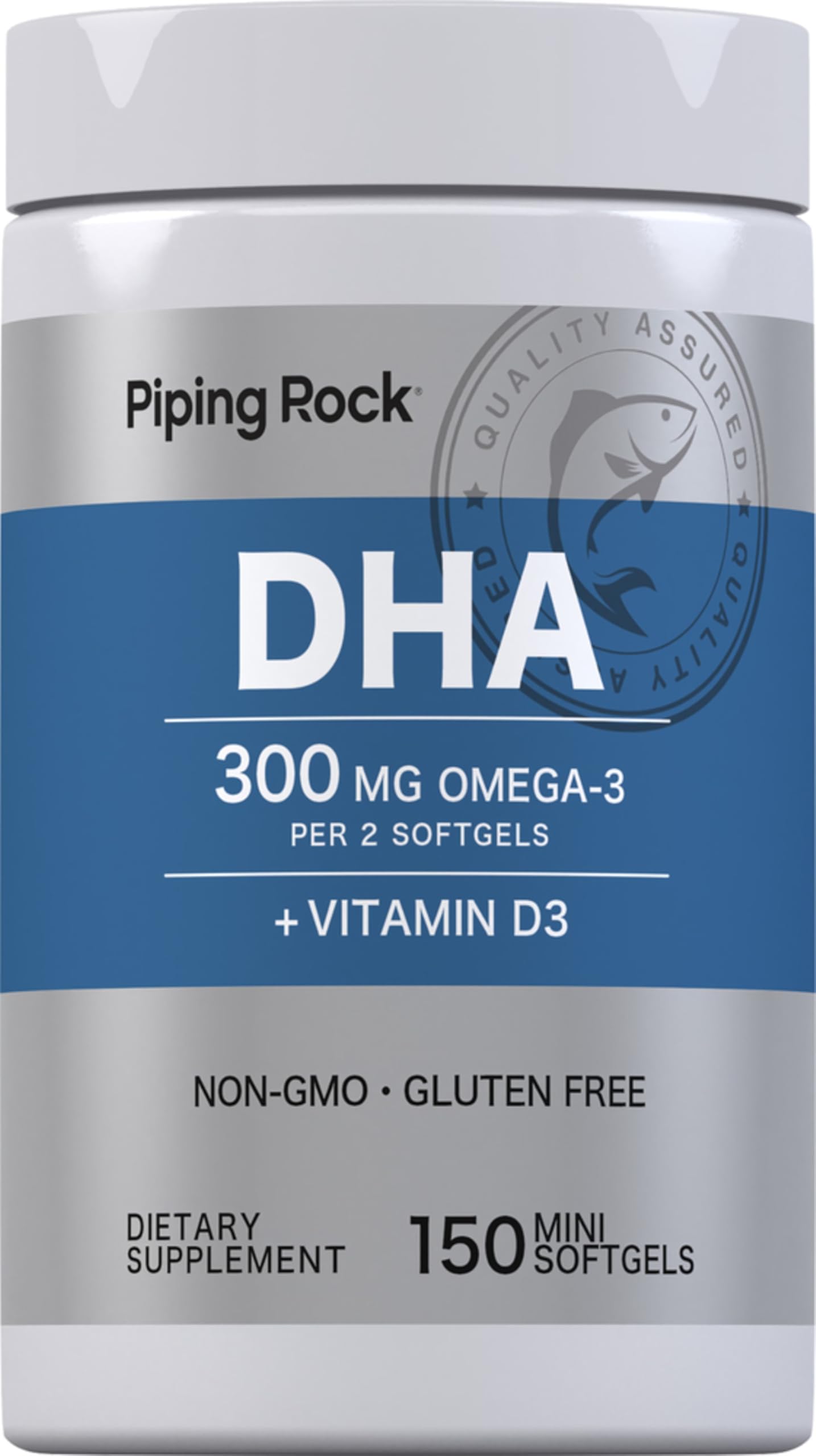 Piping Rock DHA Softgels 150