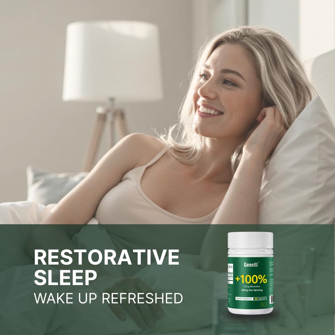 GENEIII L-Ergothioneine Supplement Capsule, 30 Capsules