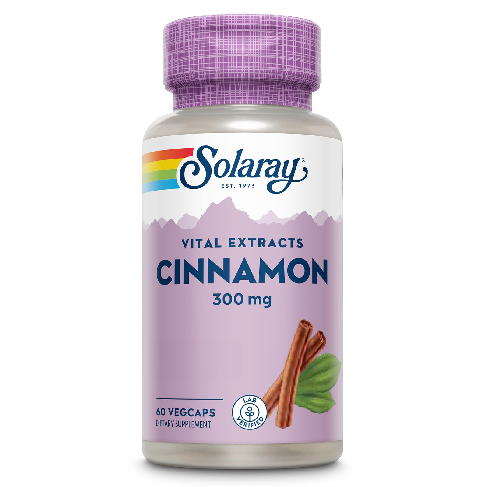 SOLARAY Cinnamon Extract 300mg Capsule 60 VegCaps
