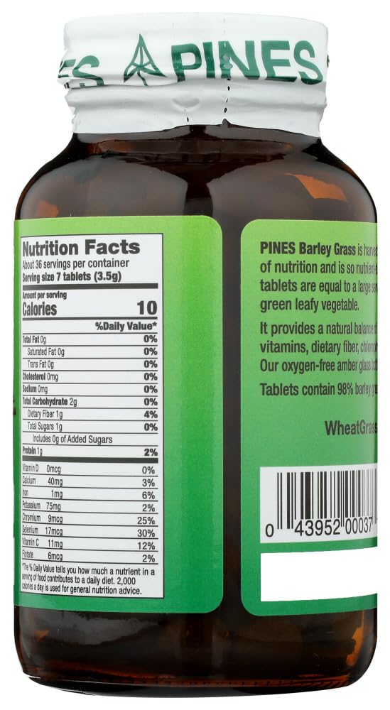 Barley Grass 500 mg, 250 Tablets