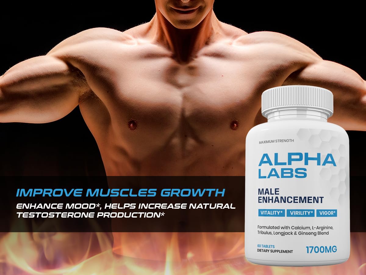 Zonata L-Arginine Dietary Supplement for Men, 60 Tablets