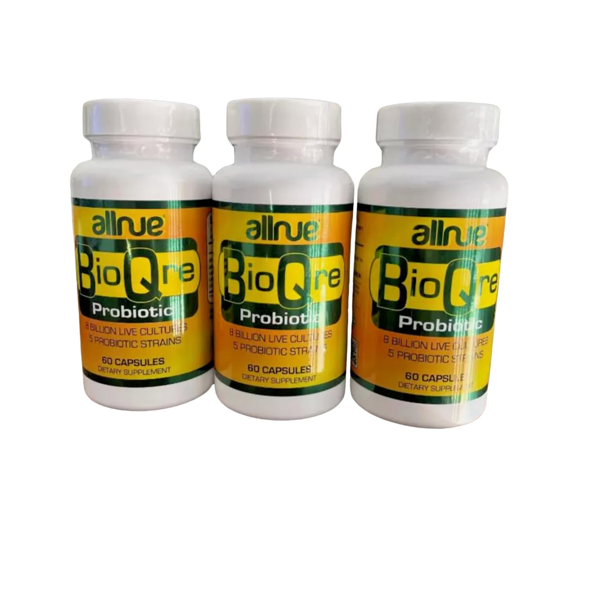 Generic BioQre Probiotic Bacticontrol Support Bacterium Cure Bacticure Control 60 Capsules