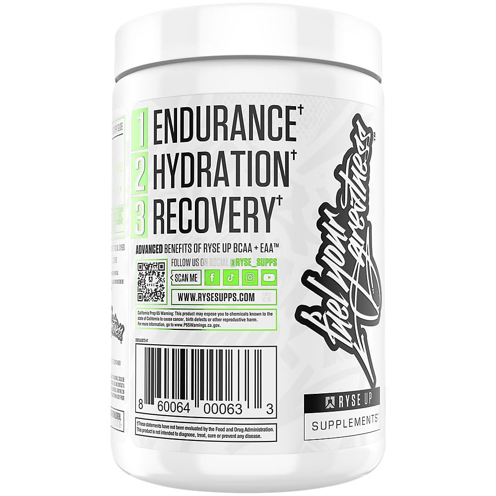RYSE Up Supplements BCAA EAA Powder 13 oz
