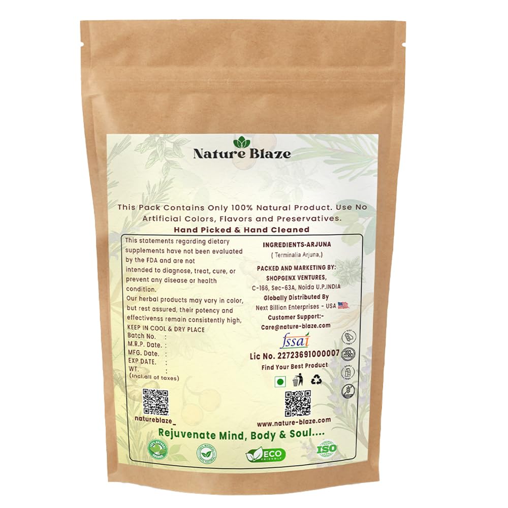 Nature Blaze Arjuna Extract Powder 7.1 Ounce