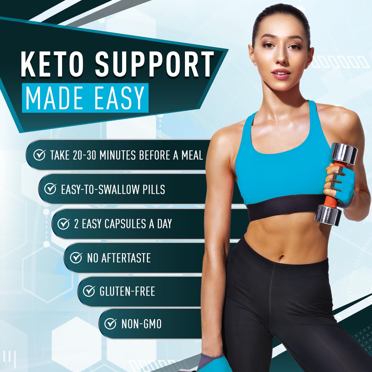 Purely Optimal Keto BHB and Apple Cider Vinegar Capsules Bundle 150 Capsules