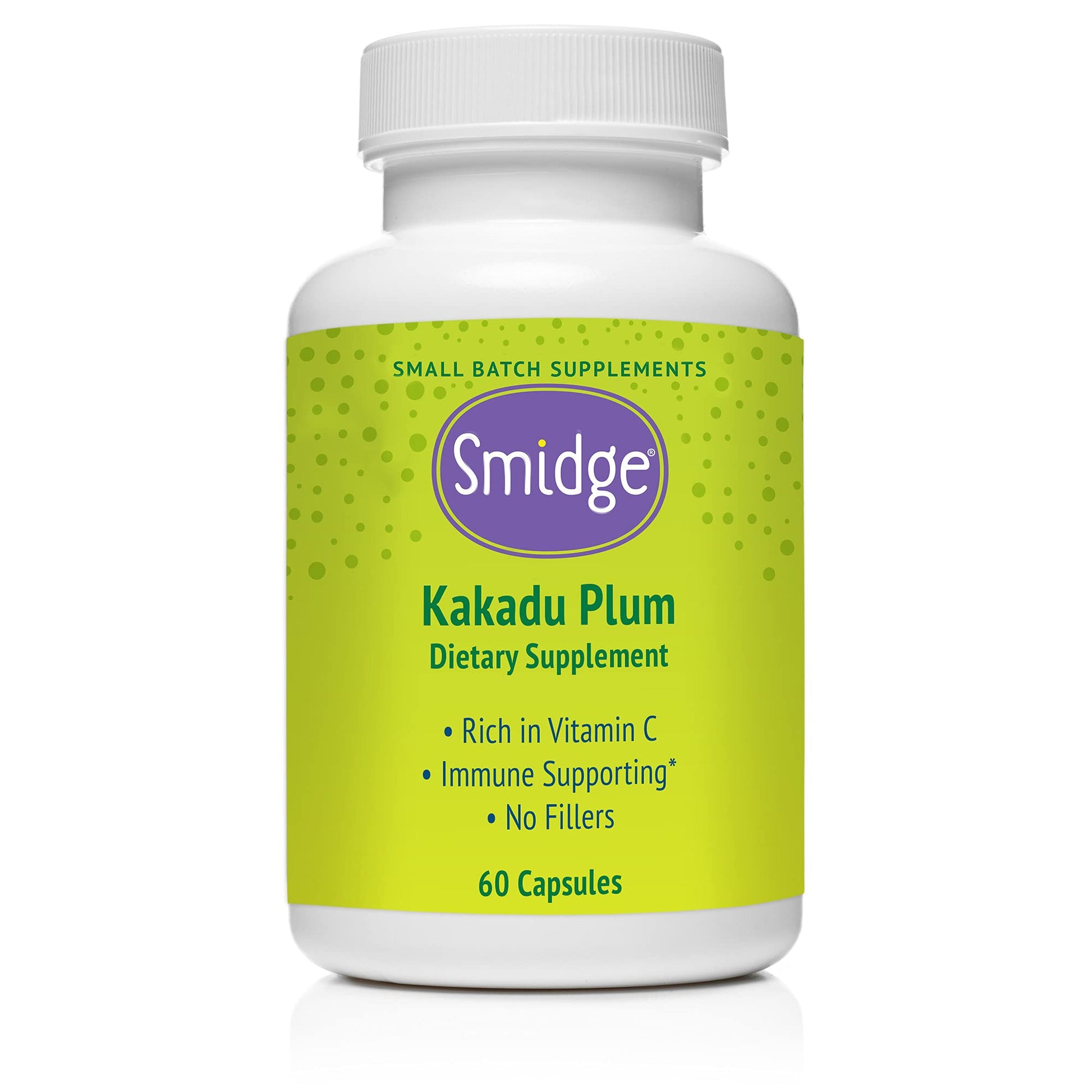 Smidge Kakadu Plum Vitamin C Capsules 60 Count