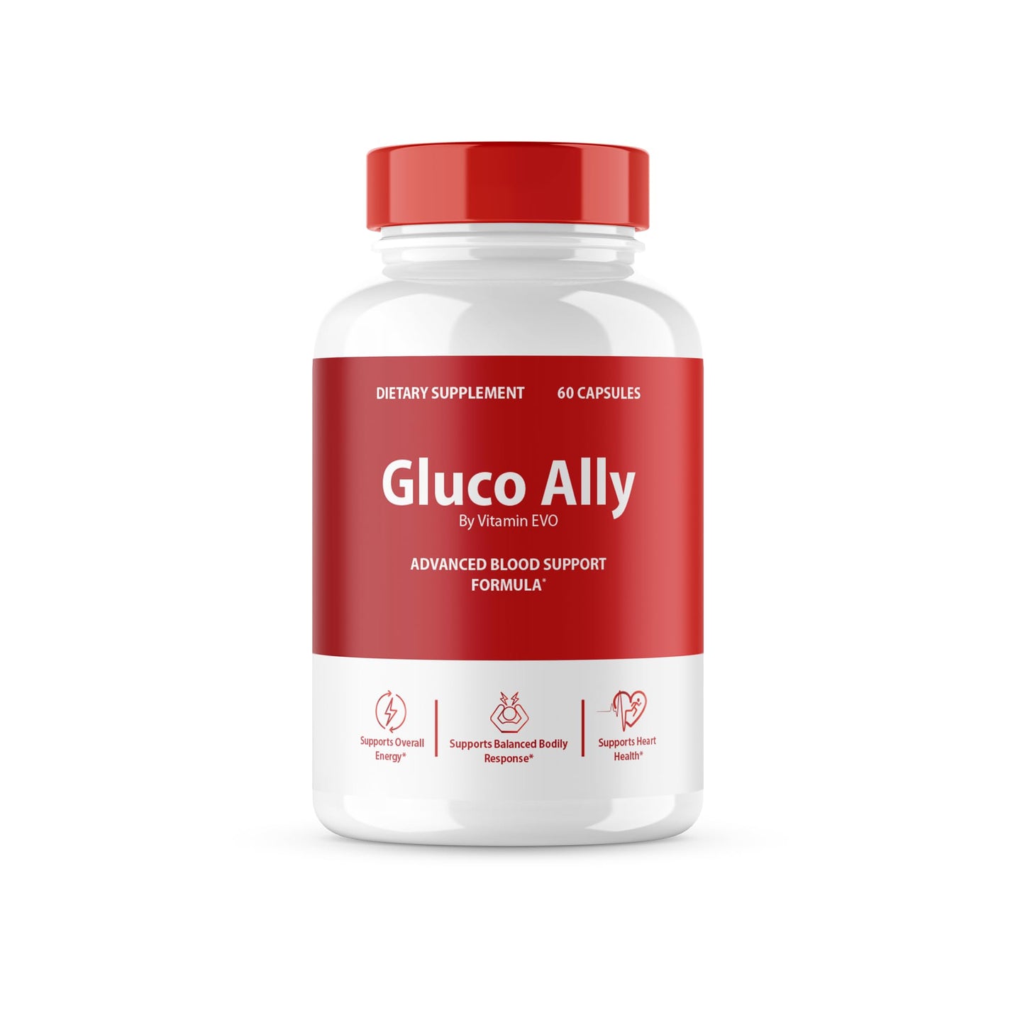 Vitamin Evo Gluco Ally Capsules 60 Count