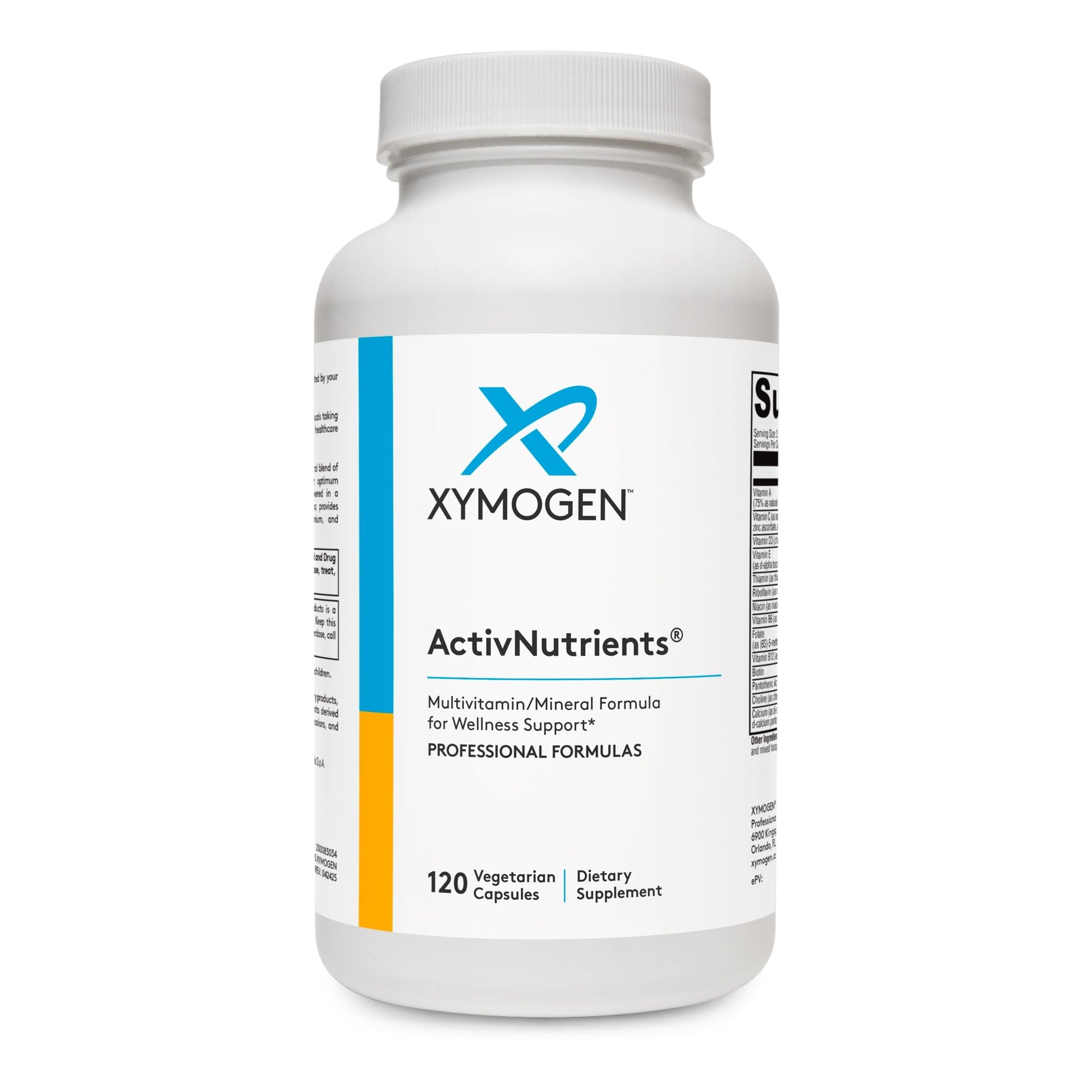 XYMOGEN ActivNutrients Multivitamin & Multimineral Formula Capsules 120