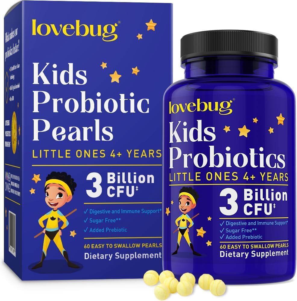 LOVEBUG Probiotics for Kids Tablet 60 Count