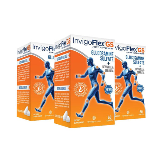 INVIGOFLEX Glucosamine Sulfate Caplets 180