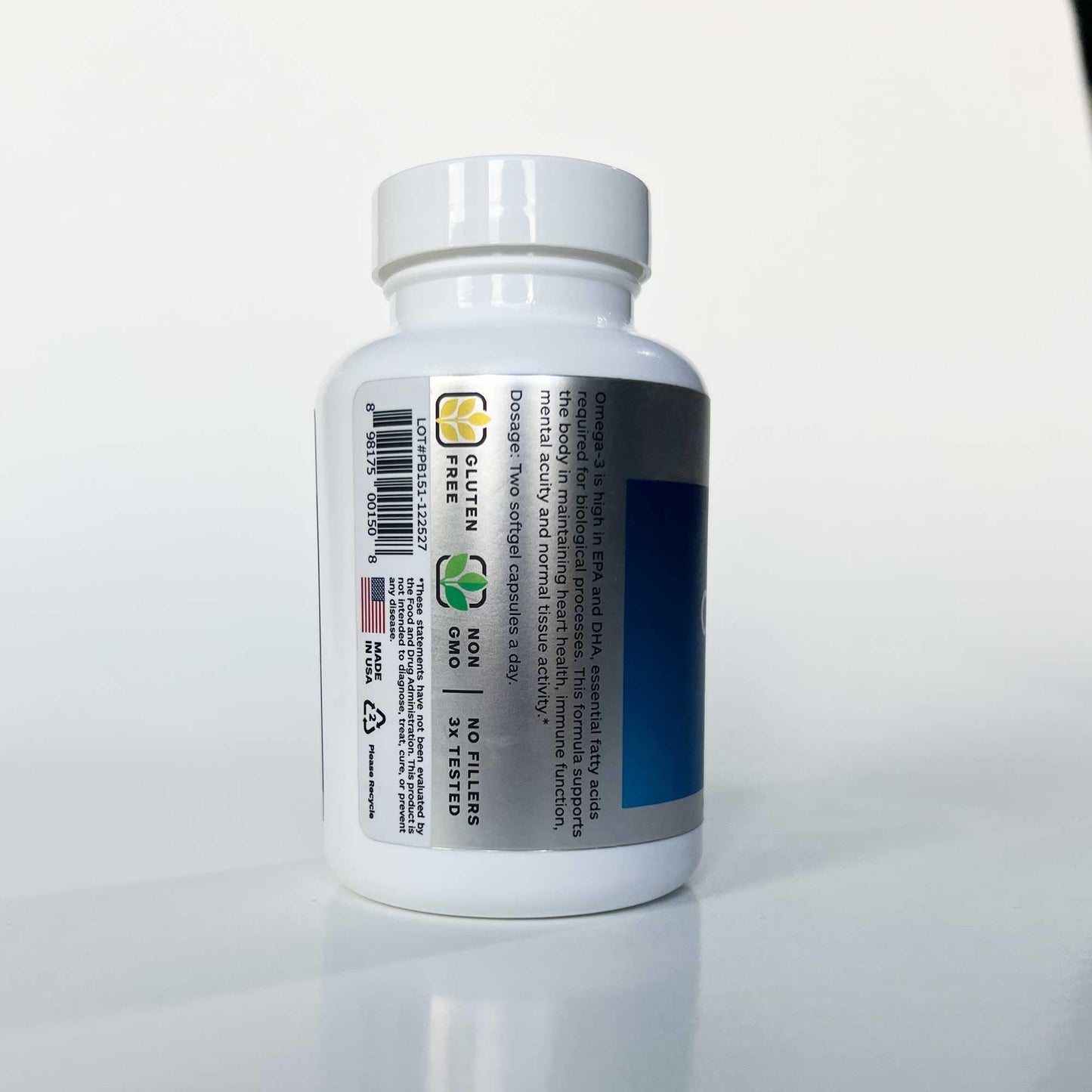 Professional Botanicals Omega 3 Marine Lipid EPA (900 mg), DHA (600 mg), Vitamin E (D-Alpha Tocopherol) (3 mg) Soft Gels, 60 Soft Gels