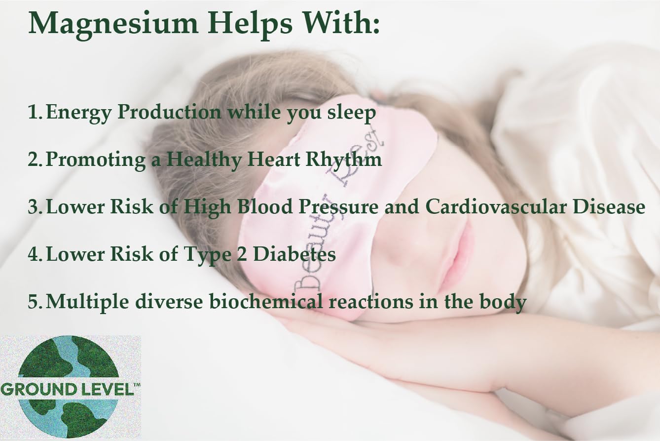 Ground Level Restful Sleep Formula with Advanced Sleep Blend Capsules, 60 Count